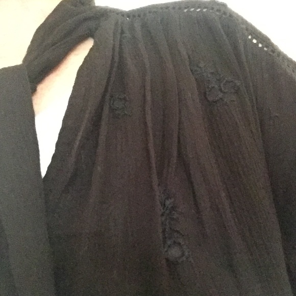 🍀BLACK* BNWT Free People  blouse - Picture 2 of 7